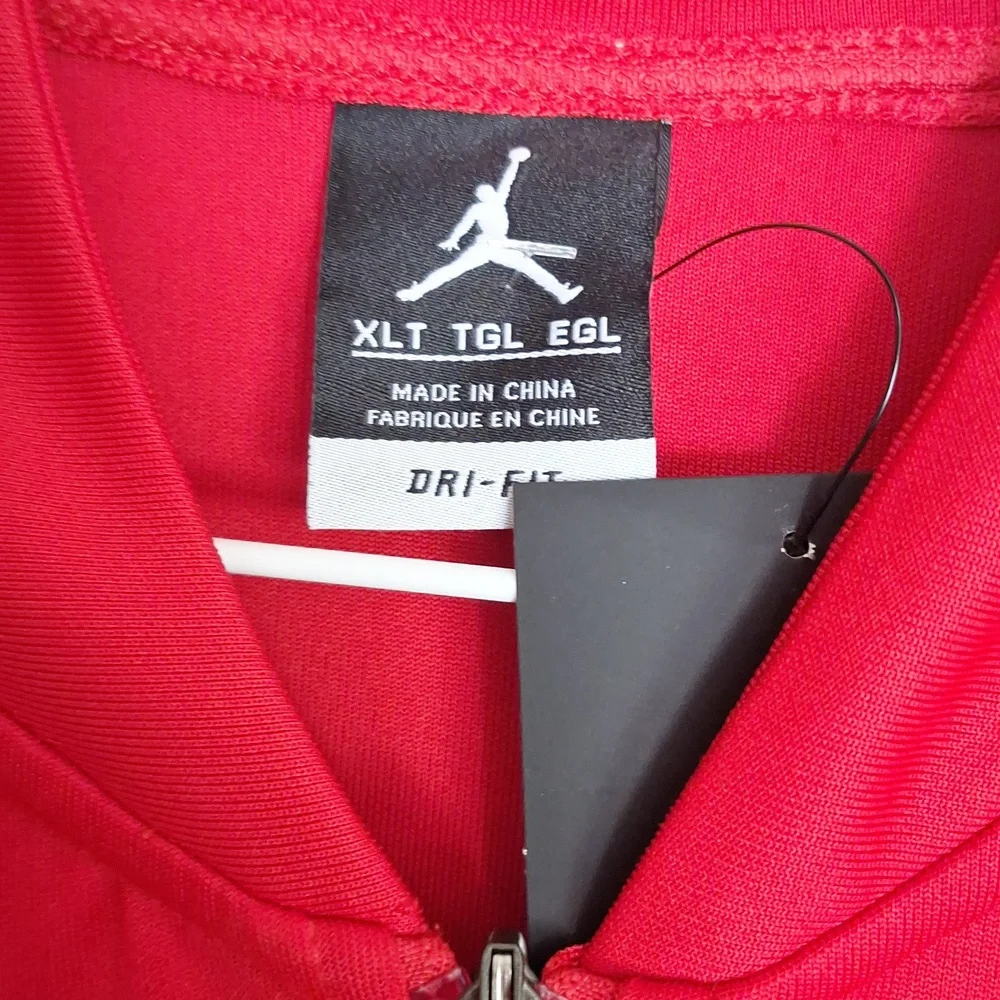 Nike dri-fit Jordan full zip jacket Size XLT NWT Red Jumpman